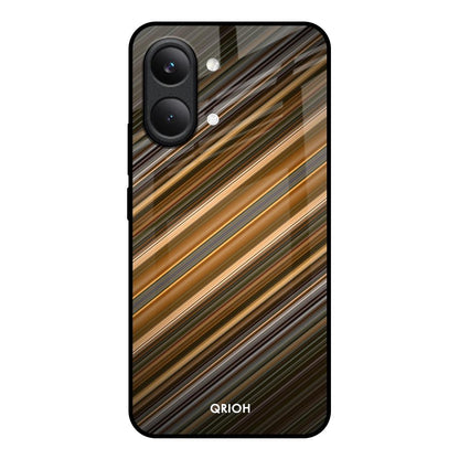 Diagonal Slash Pattern Poco X8 Pro max 5G Glass Back Cover Online