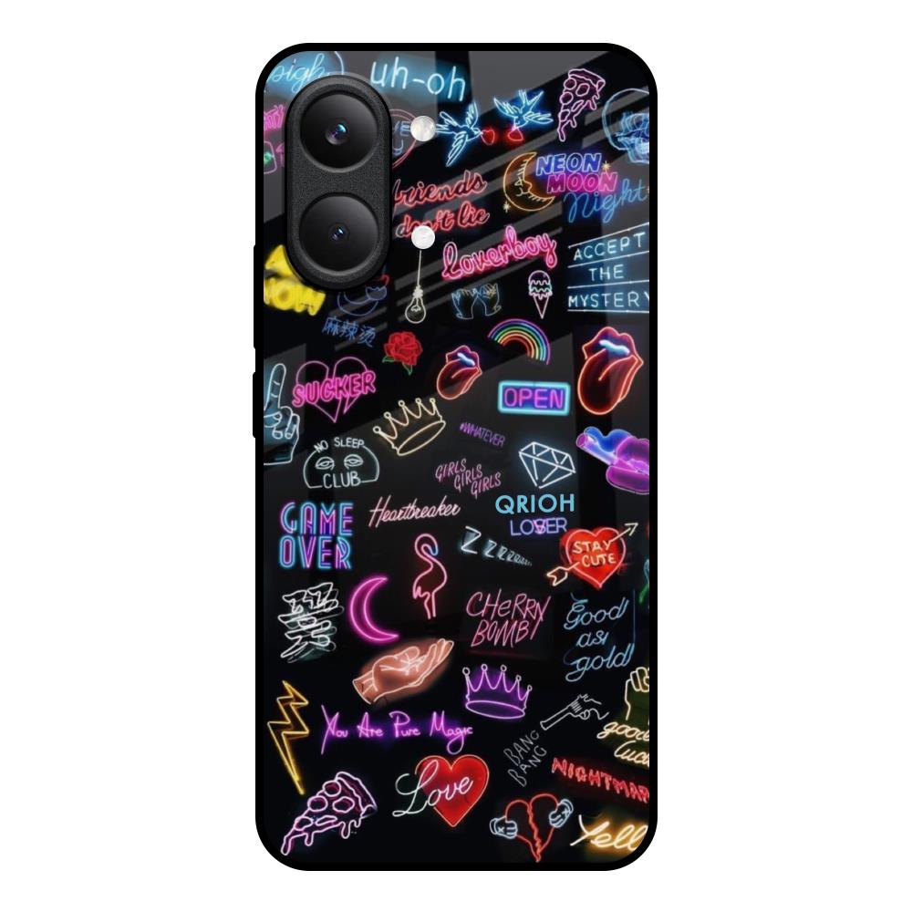 Accept The Mystery Poco X8 Pro max 5G Glass Back Cover Online