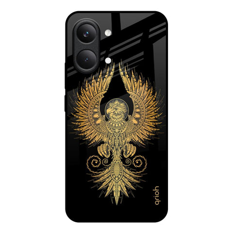 Mythical Phoenix Art Poco X8 Pro max 5G Glass Back Cover Online