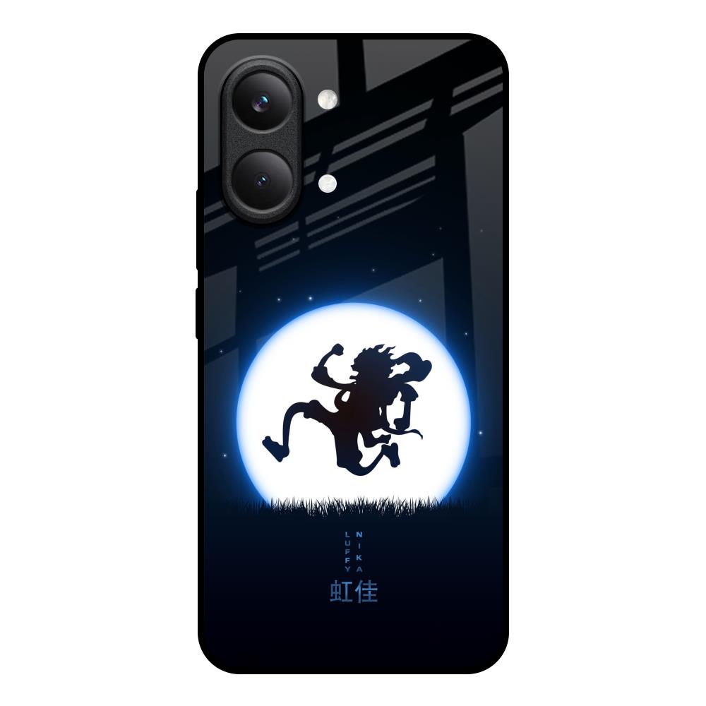 Luffy Nika Poco X8 Pro max 5G Glass Back Cover Online