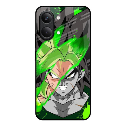 Anime Green Splash Poco X8 Pro max 5G Glass Back Cover Online