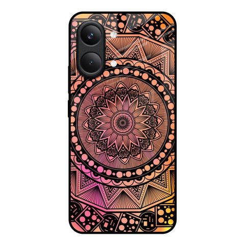 Floral Mandala Poco X8 Pro max 5G Glass Back Cover Online