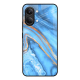 Vibrant Blue Marble Poco X8 Pro max 5G Glass Back Cover Online