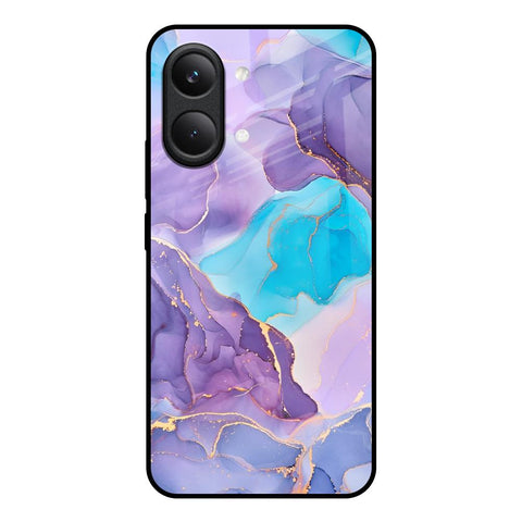 Alcohol ink Marble Poco X8 Pro max 5G Glass Back Cover Online