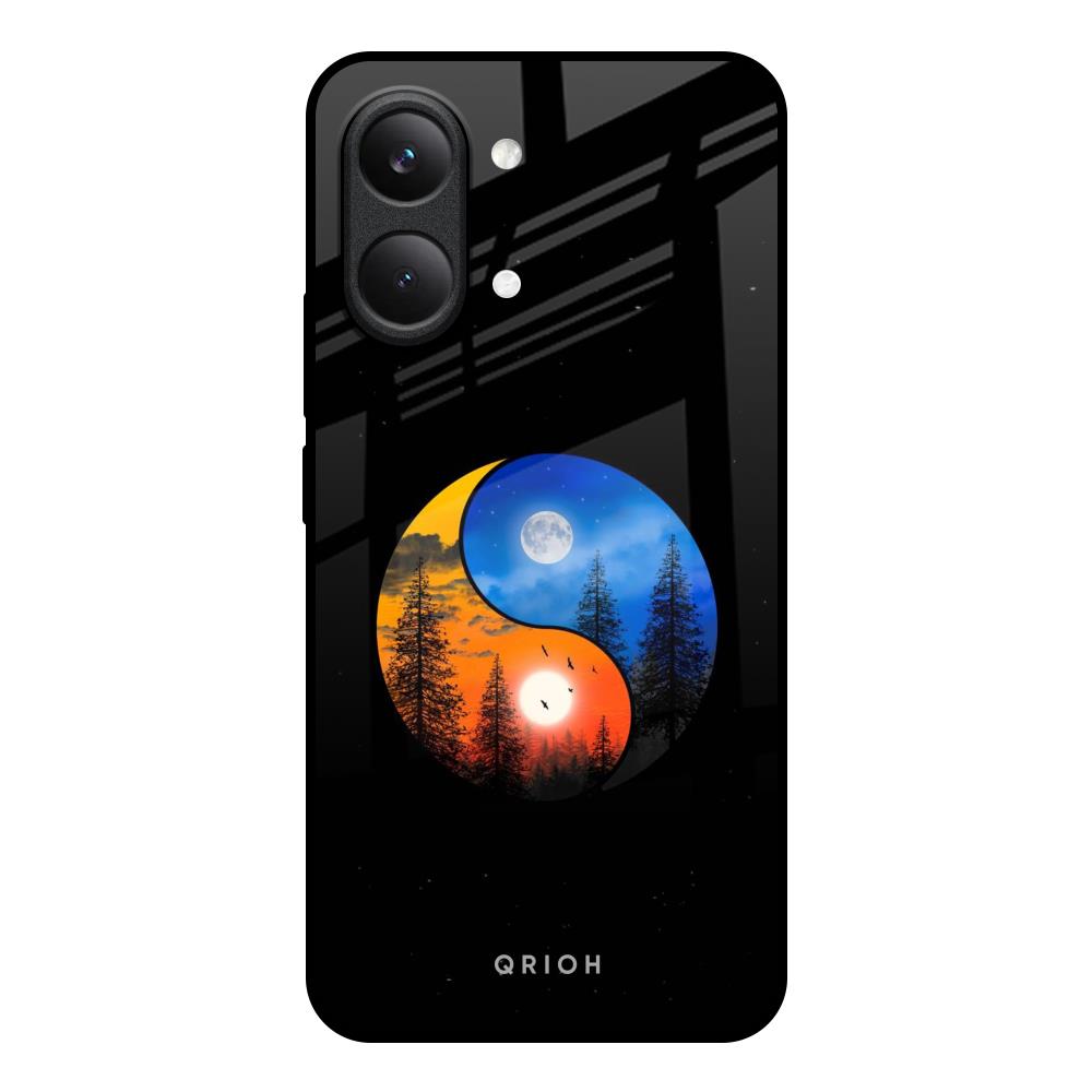 Yin Yang Balance Poco X8 Pro max 5G Glass Back Cover Online