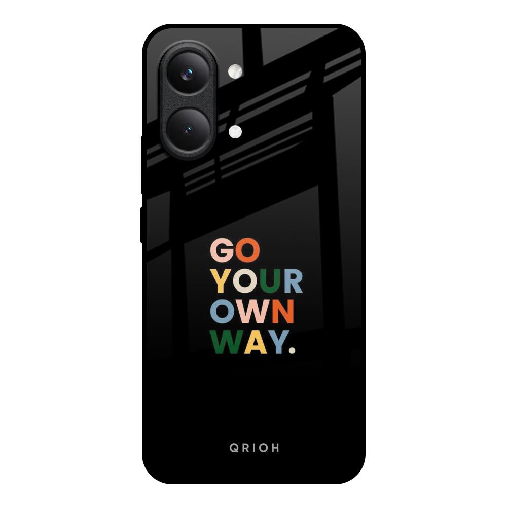 Go Your Own Way Poco X8 Pro max 5G Glass Back Cover Online