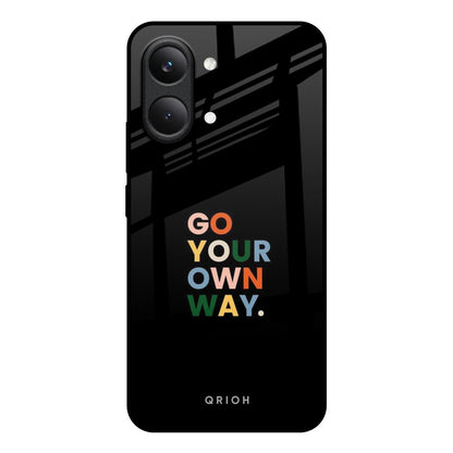 Go Your Own Way Poco X8 Pro max 5G Glass Back Cover Online