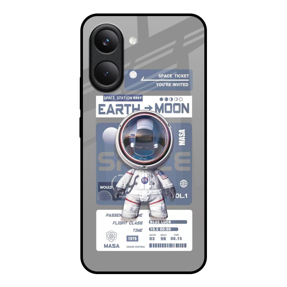 Space Flight Pass Poco X8 Pro max 5G Glass Back Cover Online