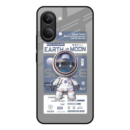 Space Flight Pass Poco X8 Pro max 5G Glass Back Cover Online
