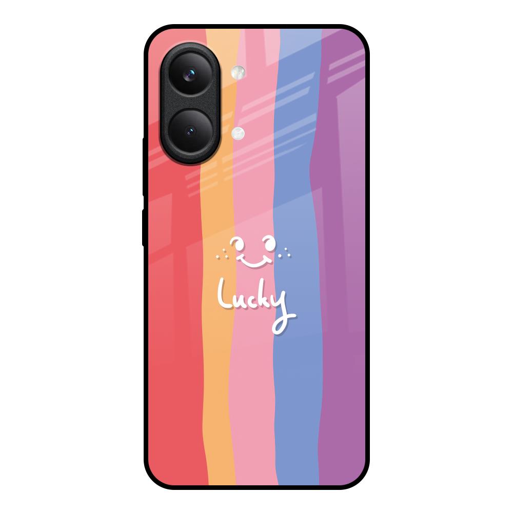 Lucky Abstract Poco X8 Pro max 5G Glass Back Cover Online