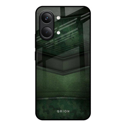 Green Leather Poco X8 Pro max 5G Glass Back Cover Online