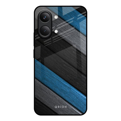 Multicolor Wooden Effect Poco X8 Pro max 5G Glass Back Cover Online