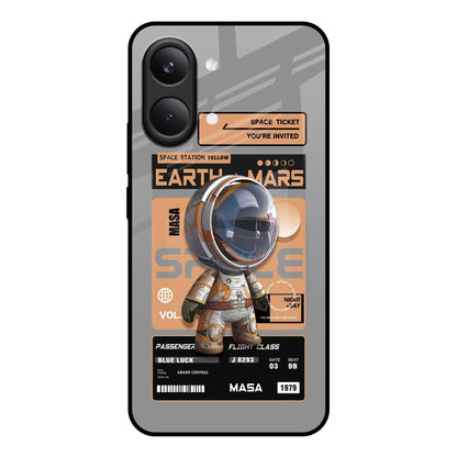 Space Ticket Poco X8 Pro max 5G Glass Back Cover Online