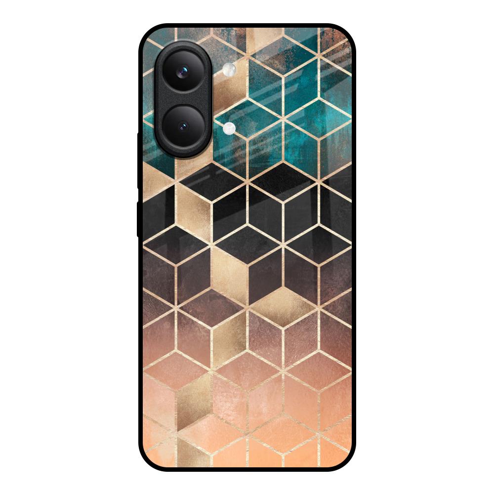 Bronze Texture Poco X8 Pro max 5G Glass Back Cover Online