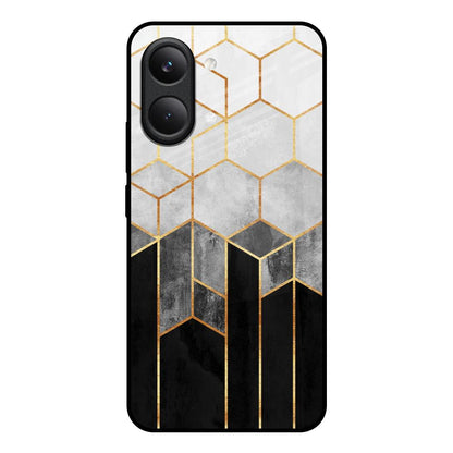 Tricolor Pattern Poco X8 Pro max 5G Glass Back Cover Online
