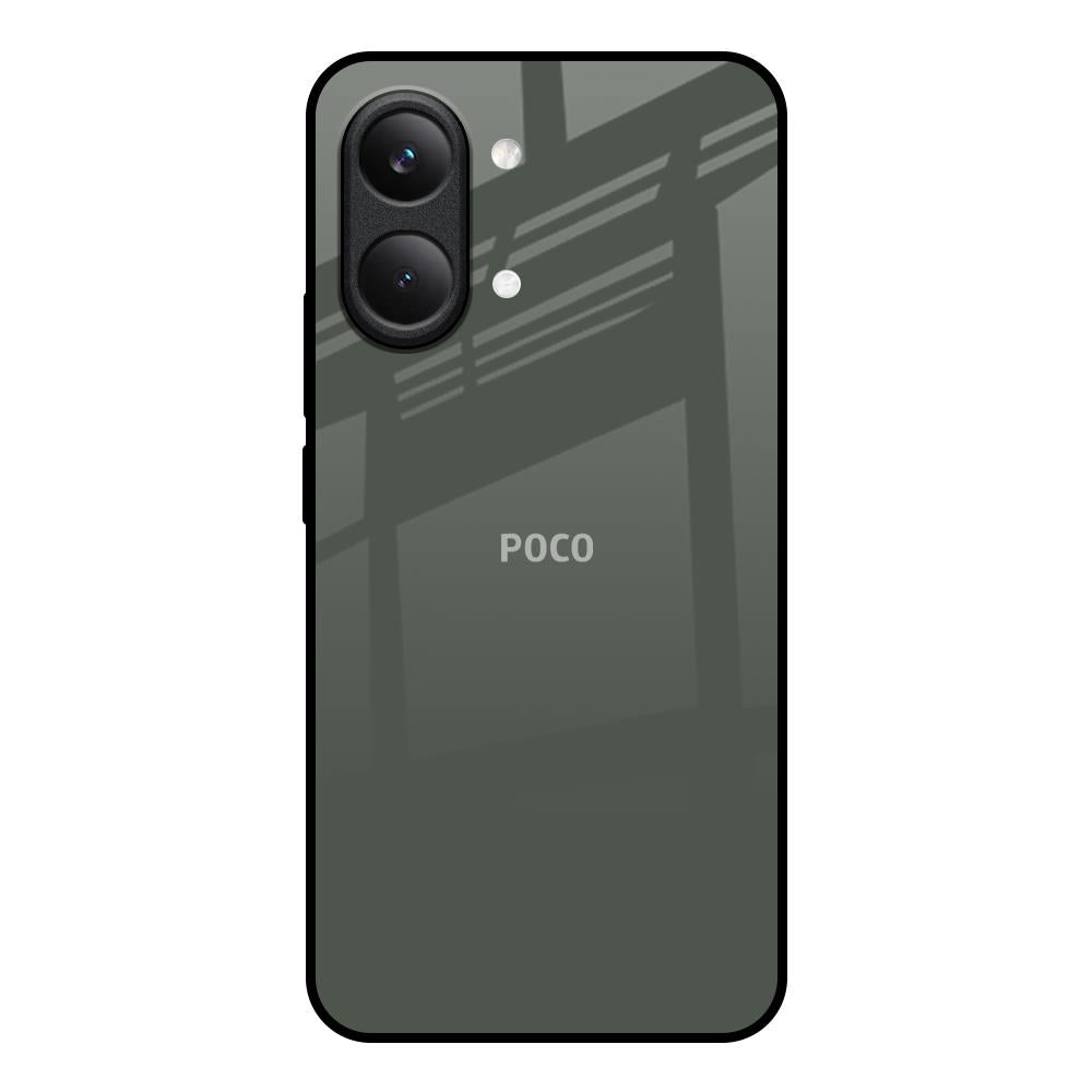 Charcoal Poco X8 Pro max 5G Glass Back Cover Online