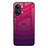 Wavy Pink Pattern Poco X8 Pro max 5G Glass Back Cover Online