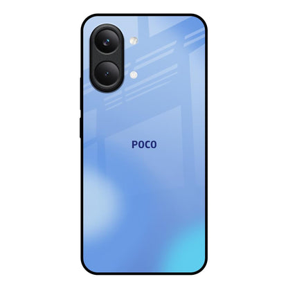 Vibrant Blue Texture Poco X8 Pro max 5G Glass Back Cover Online