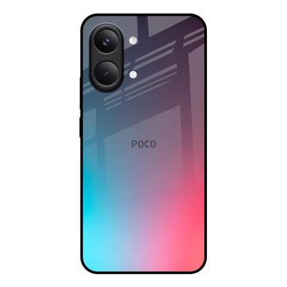 Rainbow Laser Poco X8 Pro max 5G Glass Back Cover Online