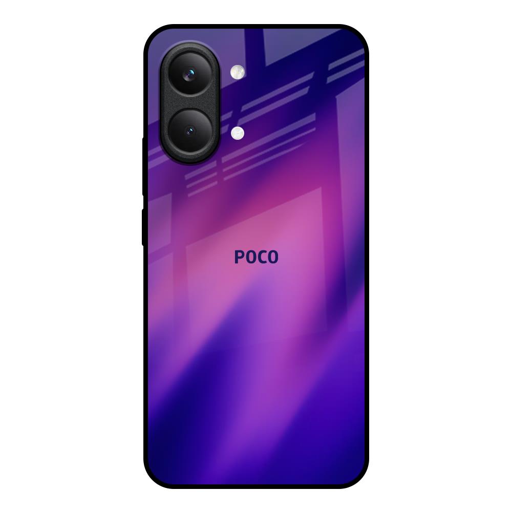 Pink Thunder Poco X8 Pro max 5G Glass Back Cover Online