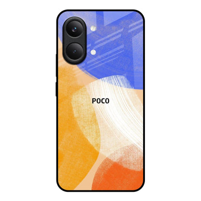 Creative Canvas Poco X8 Pro max 5G Glass Back Cover Online
