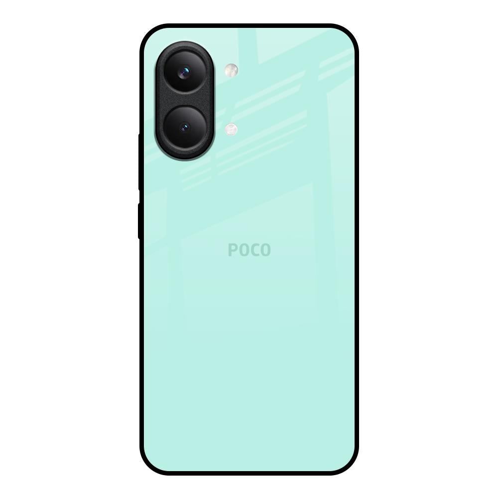 Teal Poco X8 Pro max 5G Glass Back Cover Online
