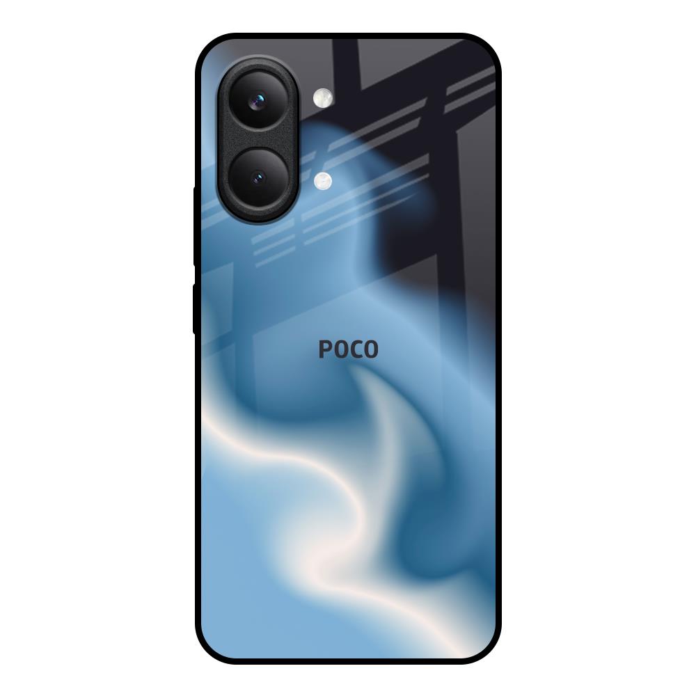 Blue Waves Poco X8 Pro max 5G Glass Back Cover Online