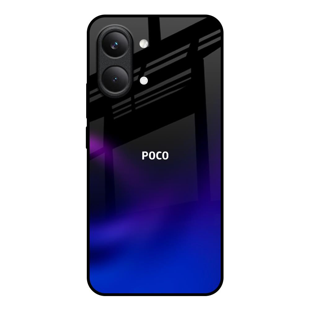 Black Onyx Poco X8 Pro max 5G Glass Back Cover Online
