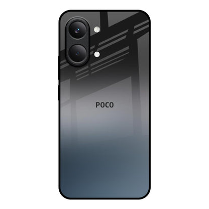 Dramatic Grey Poco X8 Pro max 5G Glass Back Cover Online