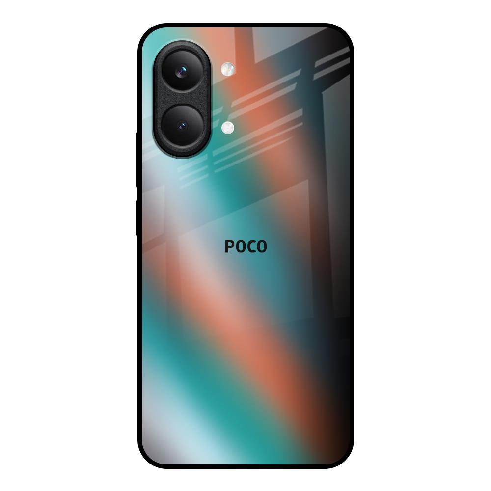 Melted Emerald Poco X8 Pro max 5G Glass Back Cover Online