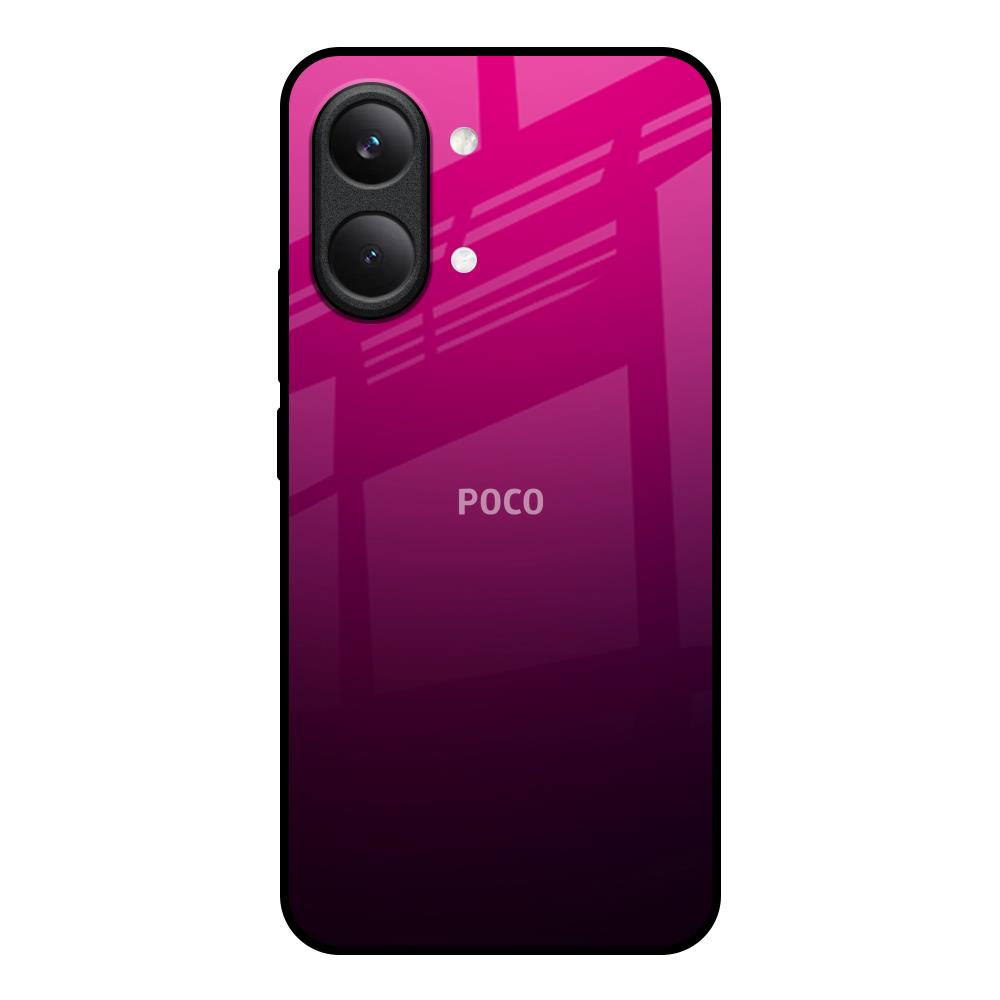 Purple Ombre Pattern Poco X8 Pro max 5G Glass Back Cover Online