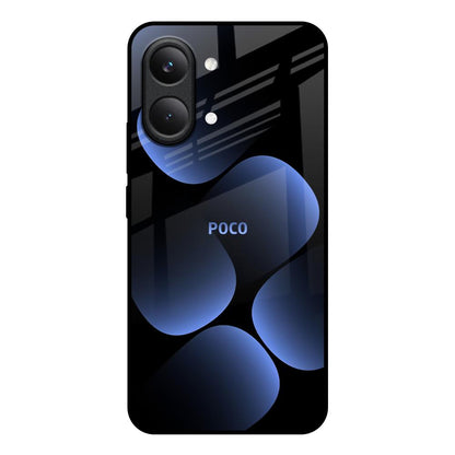 Five Blue Spots Poco X8 Pro max 5G Glass Back Cover Online