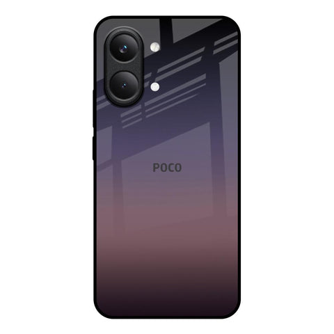 Grey Ombre Poco X8 Pro max 5G Glass Back Cover Online