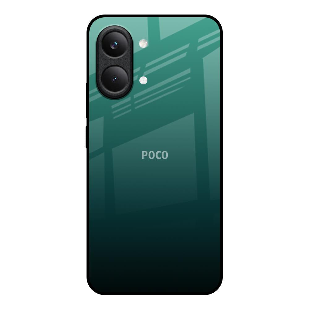 Palm Green Poco X8 Pro max 5G Glass Back Cover Online