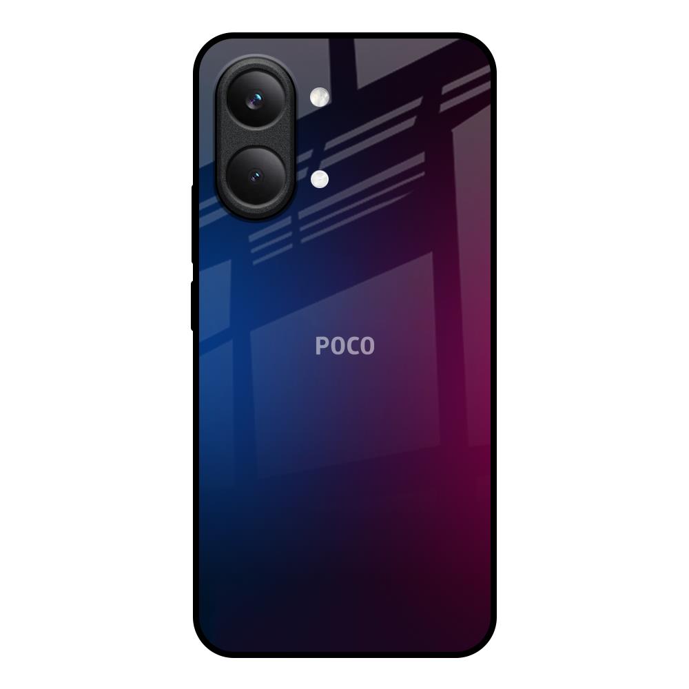Mix Gradient Shade Poco X8 Pro max 5G Glass Back Cover Online
