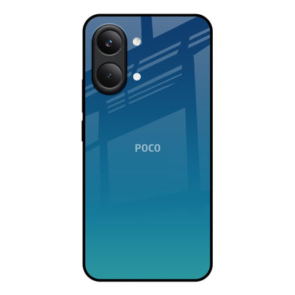Celestial Blue Poco X8 Pro max 5G Glass Back Cover Online