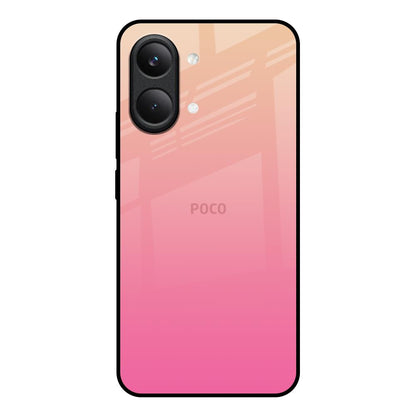 Pastel Pink Gradient Poco X8 Pro max 5G Glass Back Cover Online