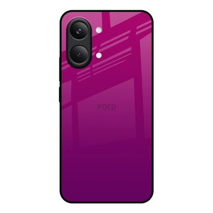 Magenta Gradient Poco X8 Pro max 5G Glass Back Cover Online