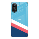 Pink & White Stripes Poco X8 Pro max 5G Glass Back Cover Online