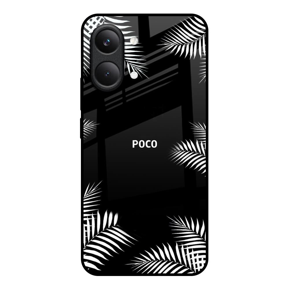 Zealand Fern Design Poco X8 Pro max 5G Glass Back Cover Online