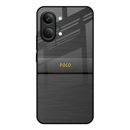 Grey Metallic Glass Poco X8 Pro max 5G Glass Back Cover Online