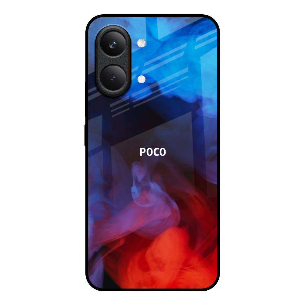 Dim Smoke Poco X8 Pro max 5G Glass Back Cover Online