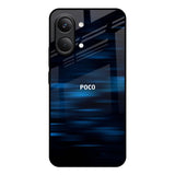 Blue Rough Abstract Poco X8 Pro max 5G Glass Back Cover Online