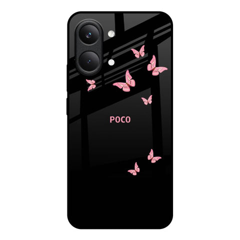 Fly Butterfly Poco X8 Pro max 5G Glass Back Cover Online