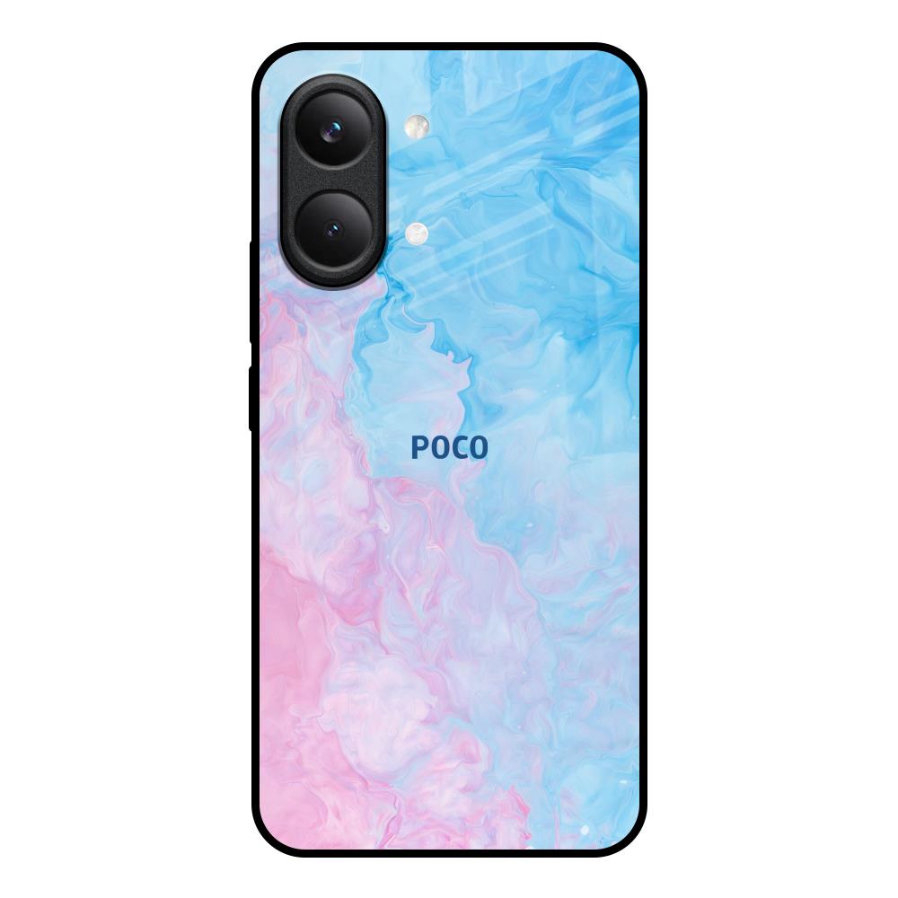 Mixed Watercolor Poco X8 Pro max 5G Glass Back Cover Online