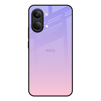 Lavender Gradient Poco X8 Pro max 5G Glass Back Cover Online