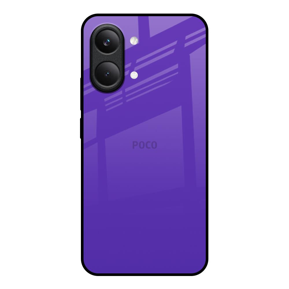 Amethyst Purple Poco X8 Pro max 5G Glass Back Cover Online