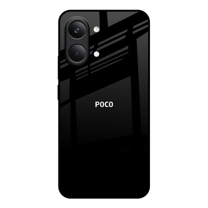 Jet Black Poco X8 Pro max 5G Glass Back Cover Online