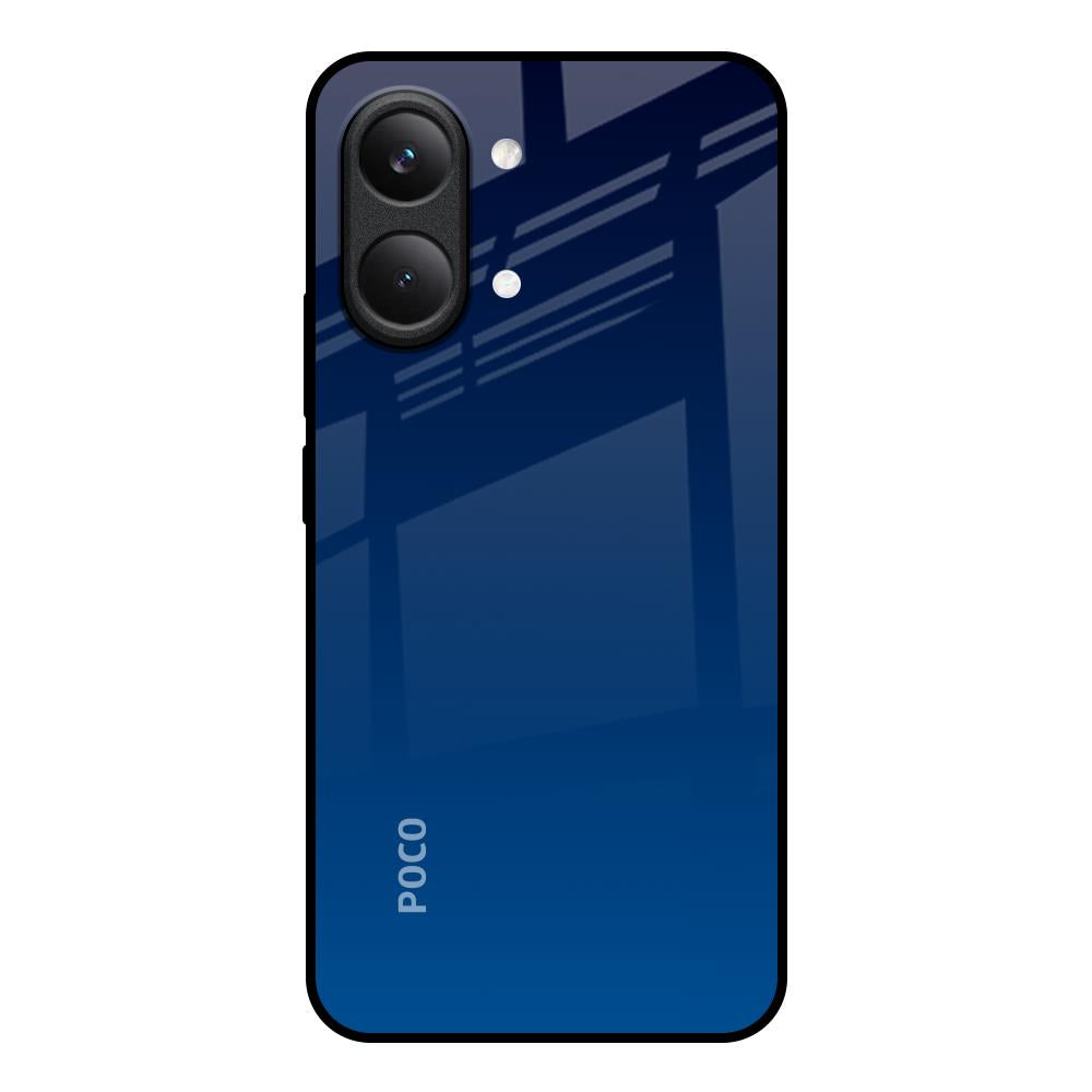 Very Blue Poco X8 Pro max 5G Glass Back Cover Online