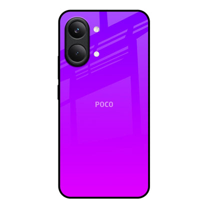 Purple Pink Poco X8 Pro max 5G Glass Back Cover Online